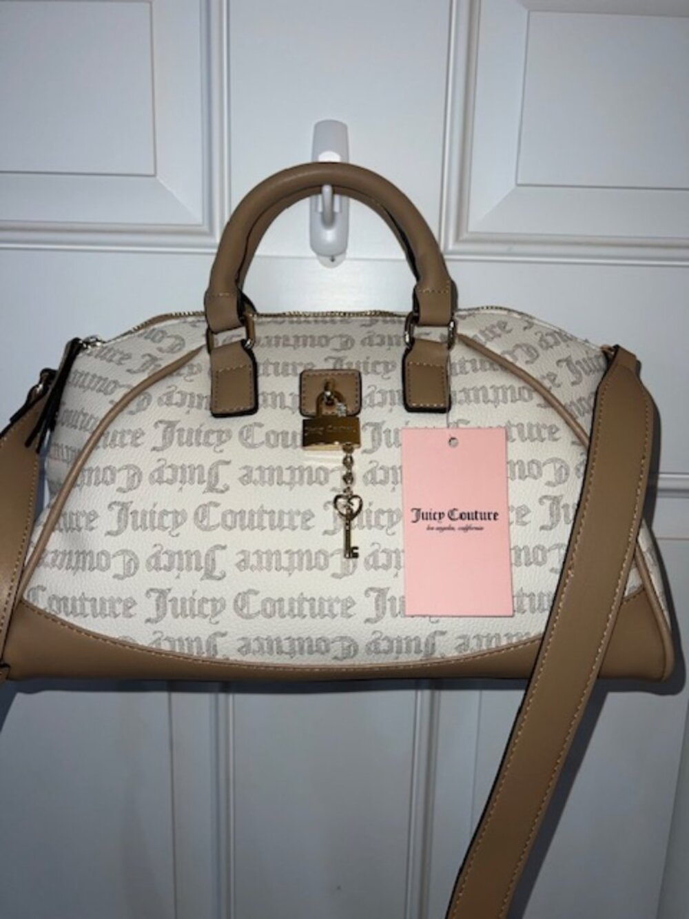 JUICY COUTURE CROSSBODY TOP HANDLE BAG